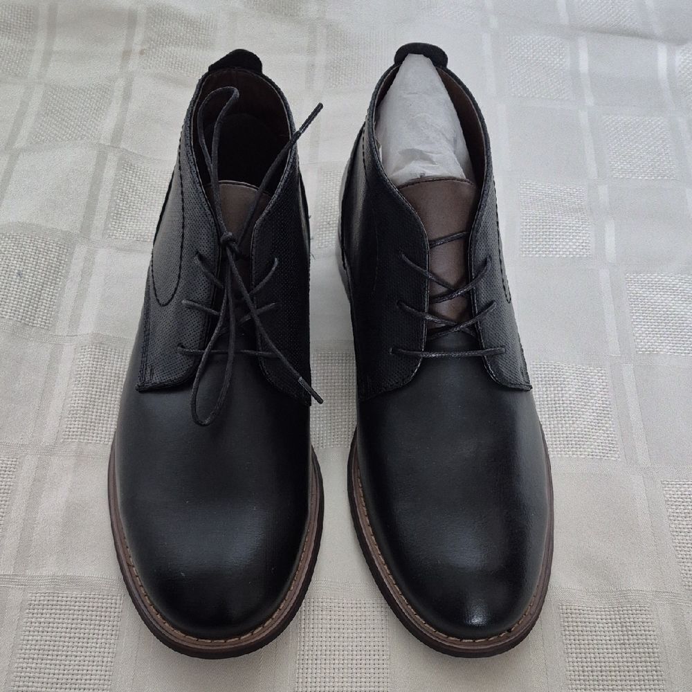 Call It Spring Black Chukka Shoes